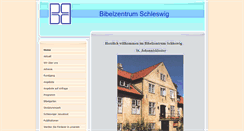 Desktop Screenshot of bibelzentrum-schleswig.de