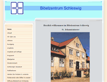 Tablet Screenshot of bibelzentrum-schleswig.de